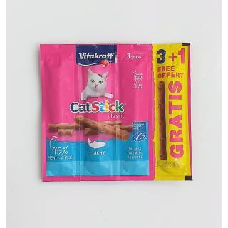 Vitakraft cat stick mini łosoś 3+1 gratis